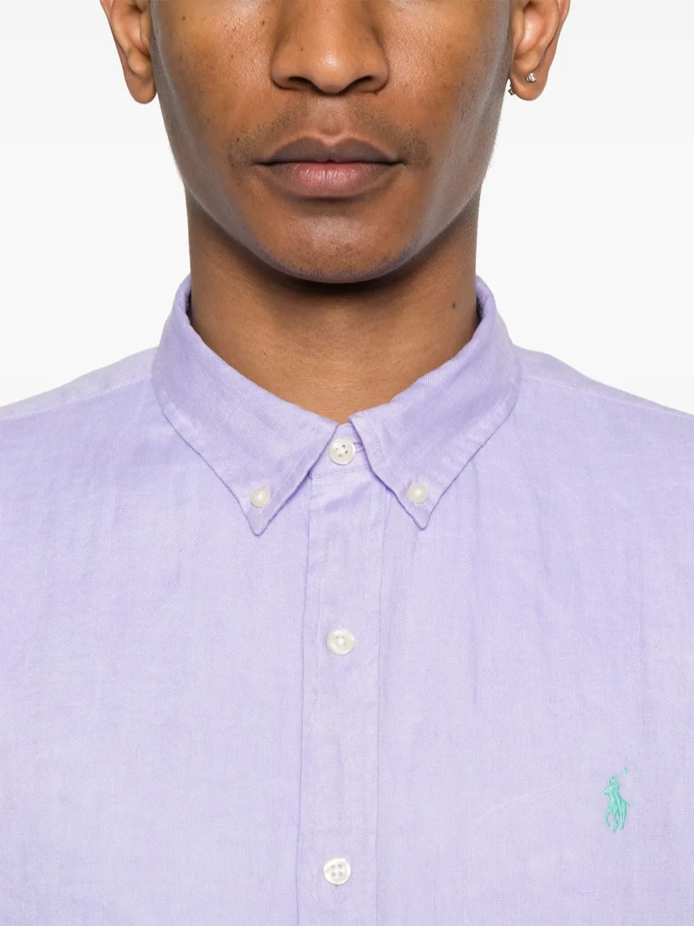 Polo Ralph Lauren Linnen overhemd Paars