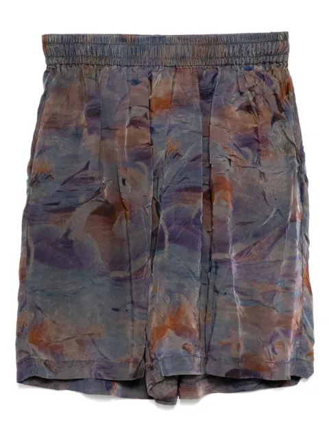Stain Shade bermudas con estampado gráfico