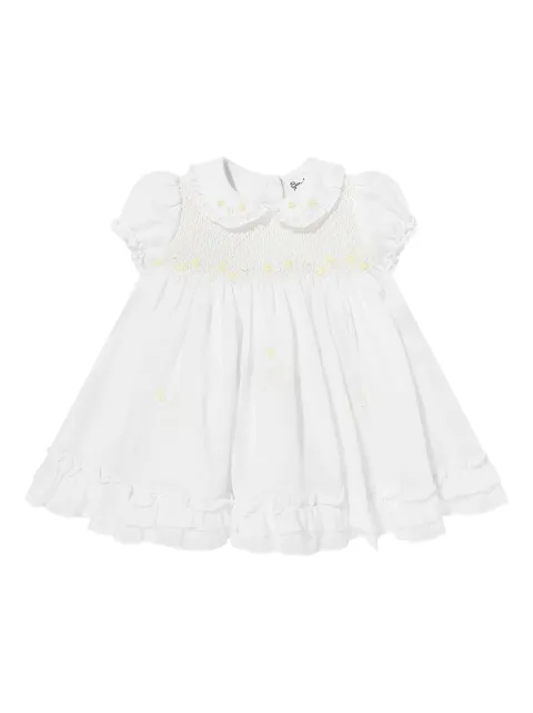 Sarah Louise vestido con cuello fruncido