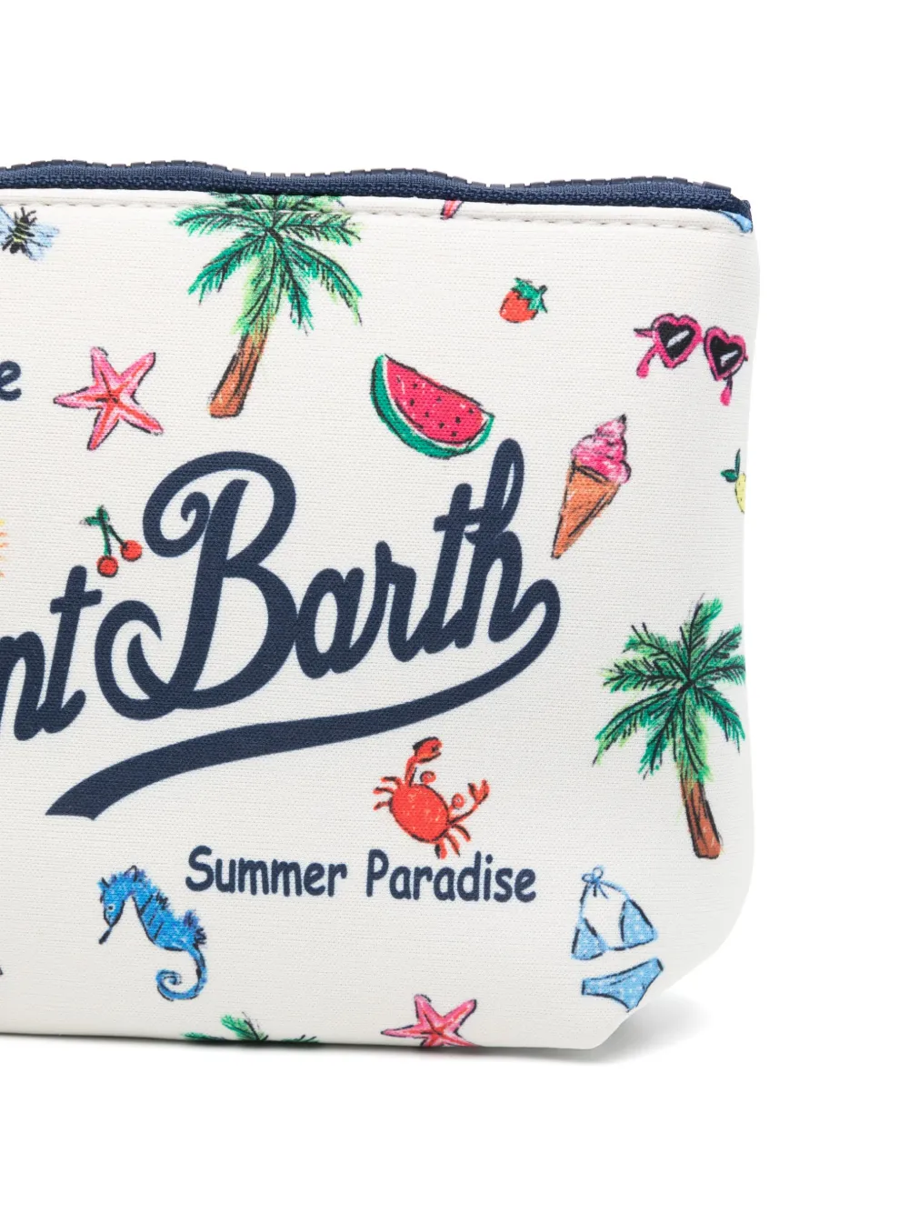 MC2 Saint Barth Kids Aline make-up tas Wit