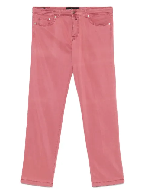 Kiton pantalones con parche del logo