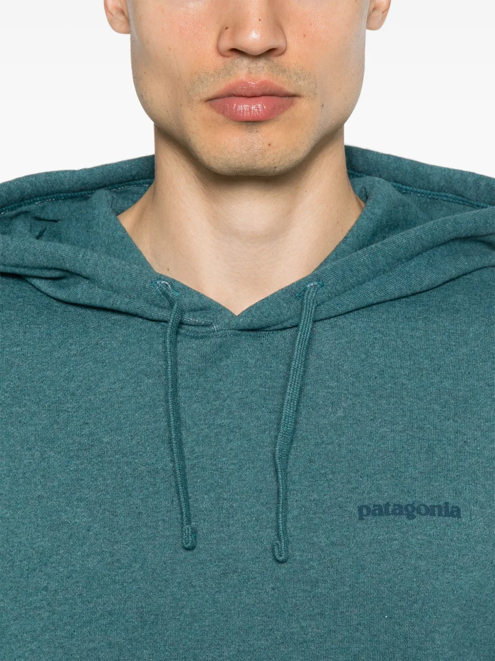 Patagonia Boardshort hoodie met logo Groen