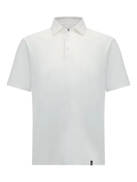 Boggi Milano playera tipo polo de algodón stretch
