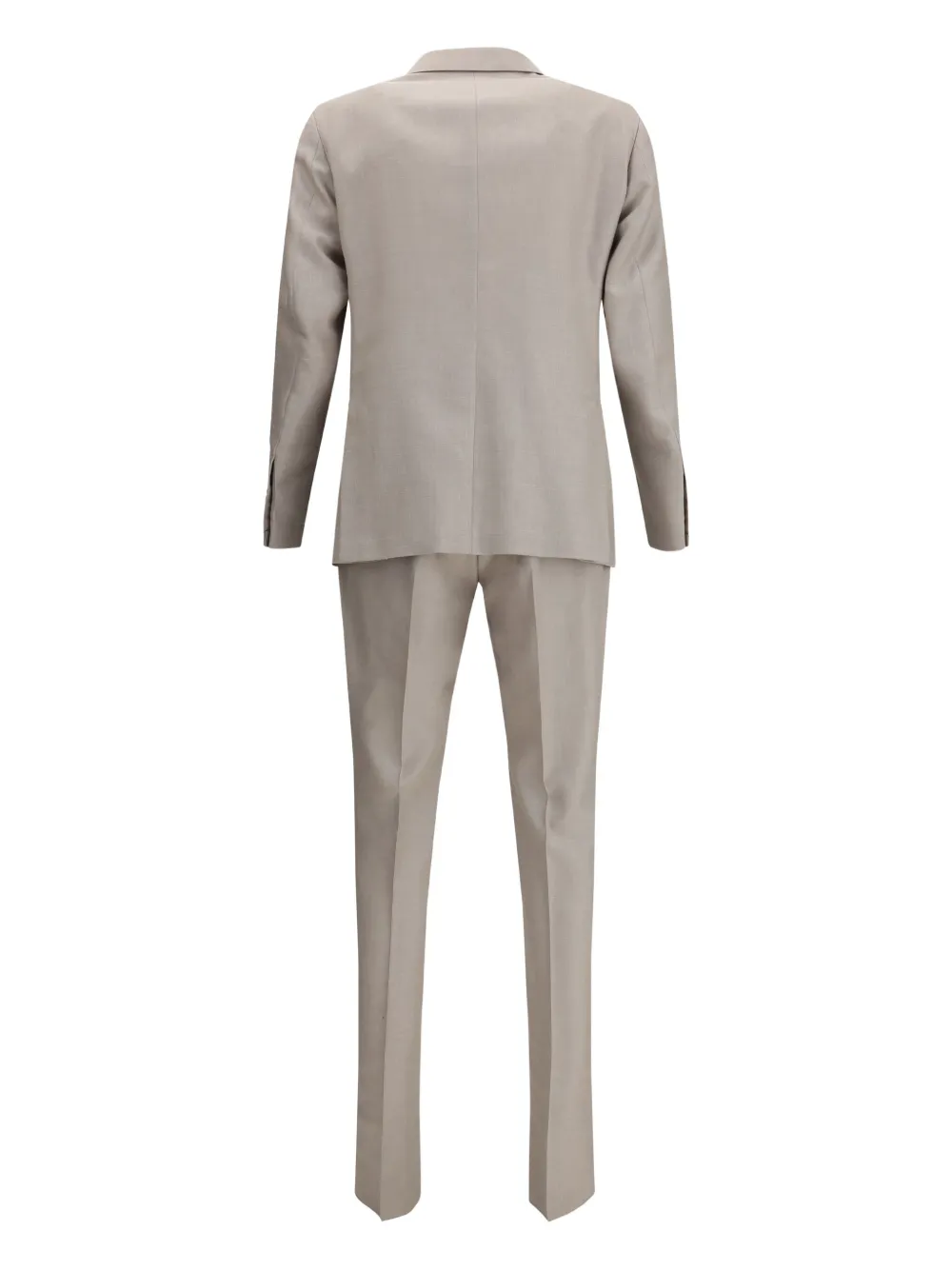 Gi Capri Virgin Wool Suit In Neutral