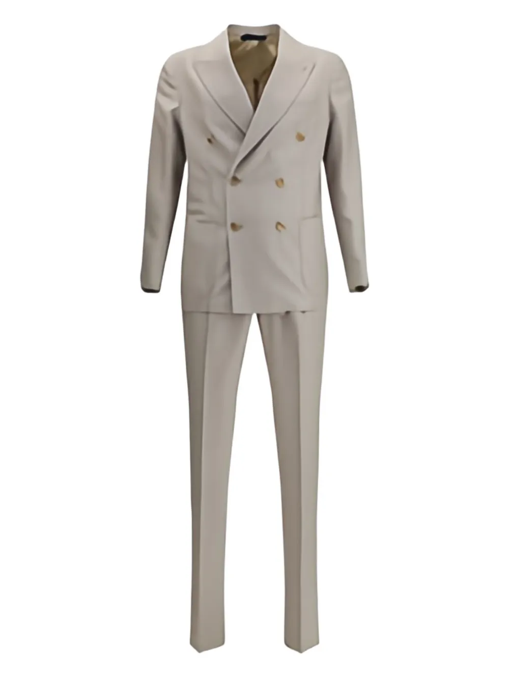 GI CAPRI double-breasted suit | Neutrals | Image 1