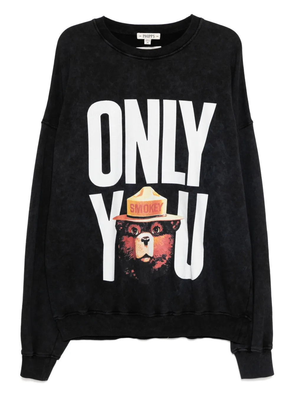 Stain Shade graphic-print sweatshirt | Black | Image 1