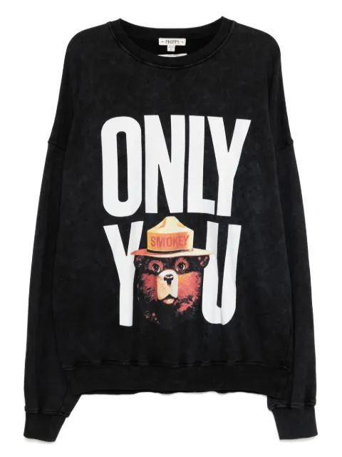 Stain Shade graphic-print sweatshirt