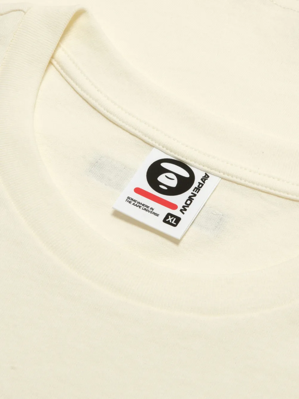 AAPE BY *A BATHING APE Tanktop met logoprint Beige