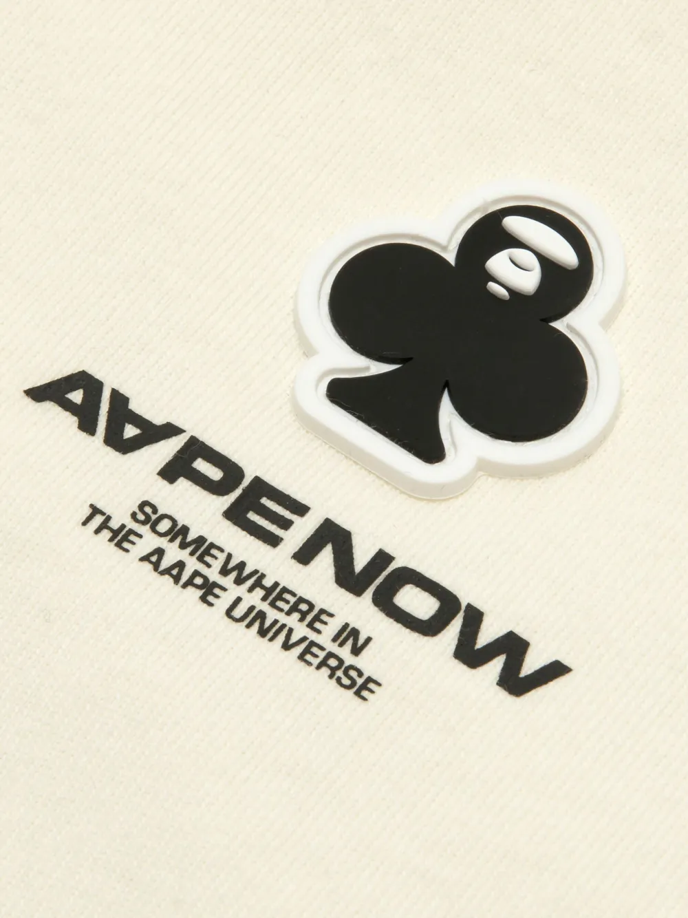 AAPE BY *A BATHING APE Tanktop met logoprint Beige