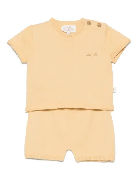 TEDDY & MINOU set de shorts con logo bordado