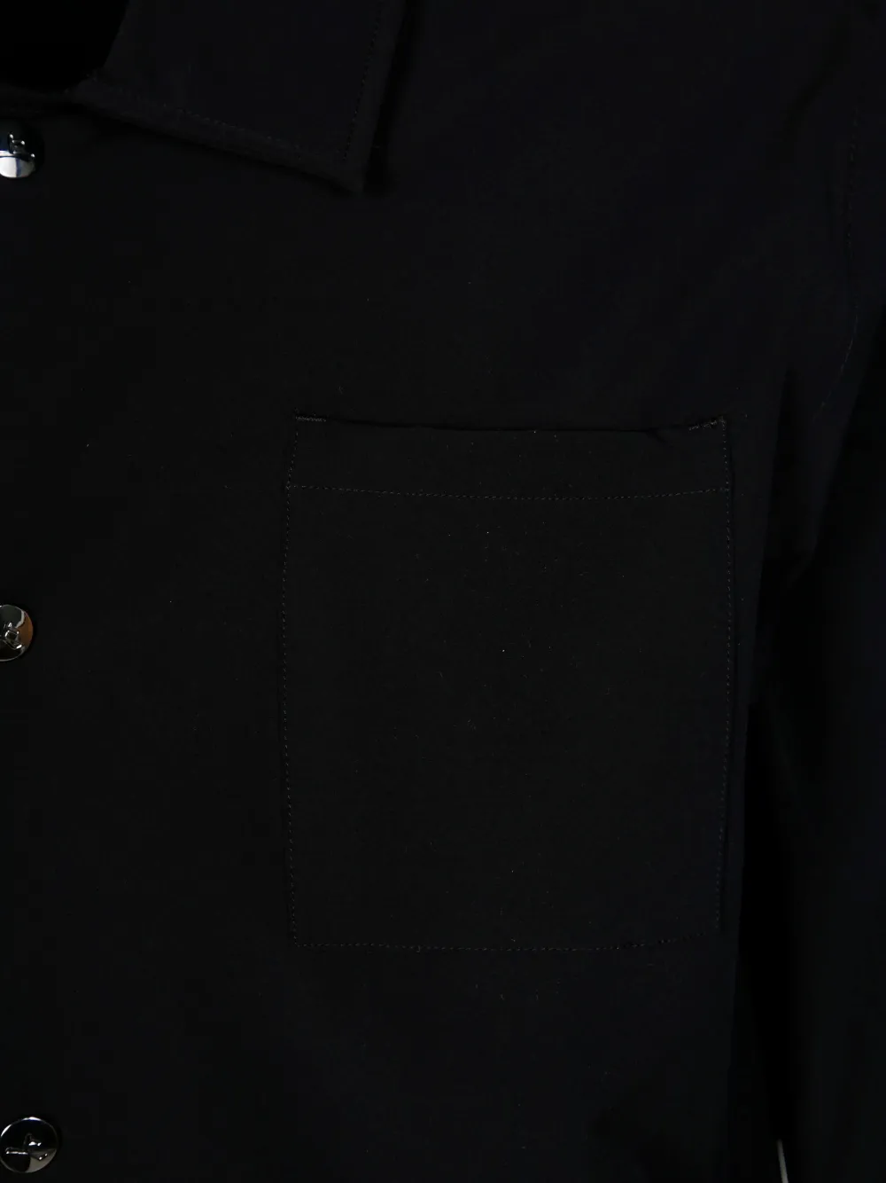 ON THE BUND Jersey shirtjack Zwart