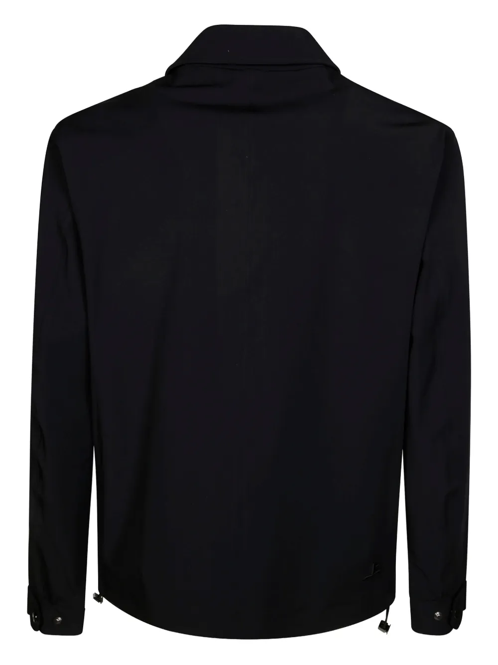 ON THE BUND Jersey shirtjack Zwart