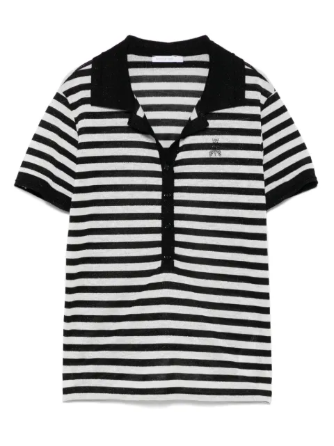 Patrizia Pepe knitted polo shirt