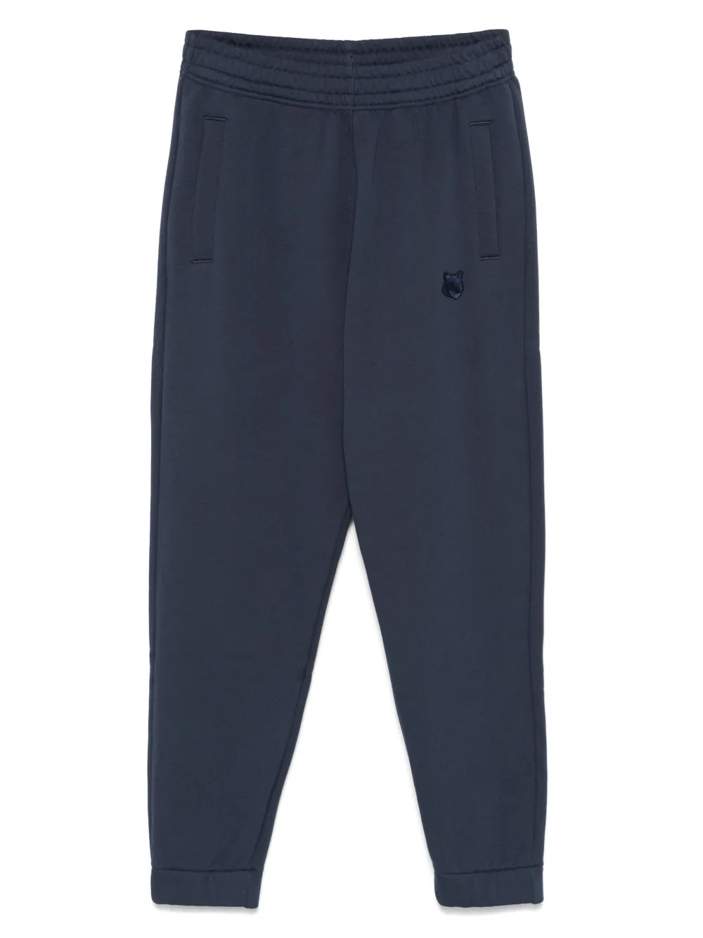 Maison Kitsuné Trainingsbroek met Bold Fox Head-patch Blauw