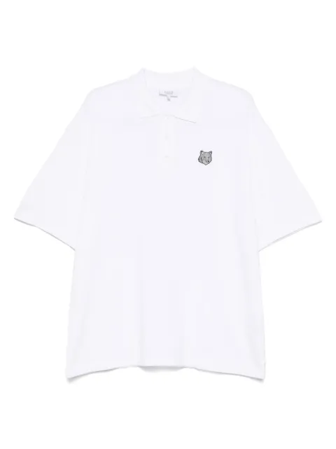 Maison Kitsuné  Bold Fox Head-patch polo shirt