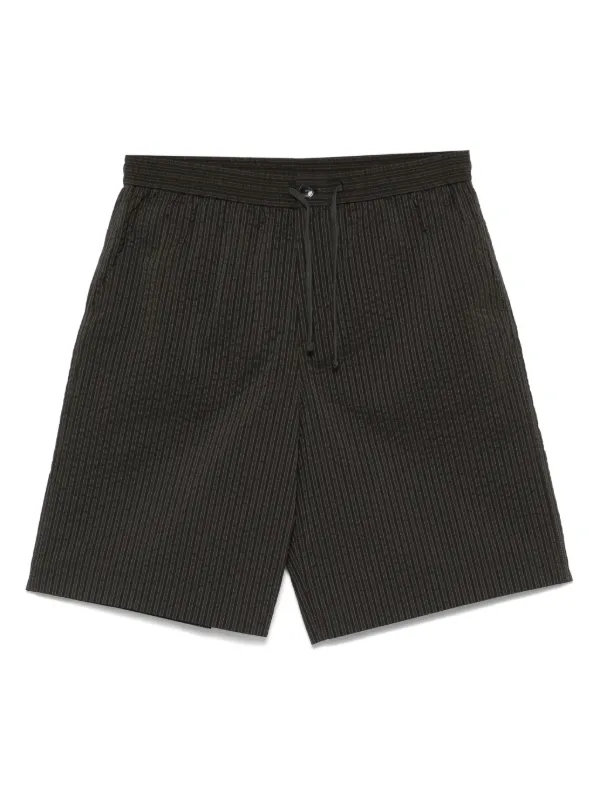 【関税&送料込】Maison Kitsune Green Cotton Bermuda Shorts Maison Kitsuné Elasticated Bermuda Shorts | Green | FARFETCH