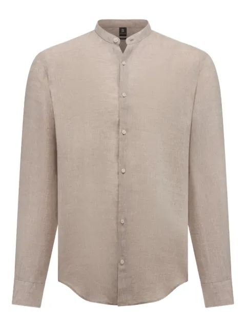 Boggi Milano regular-fit linen shirt