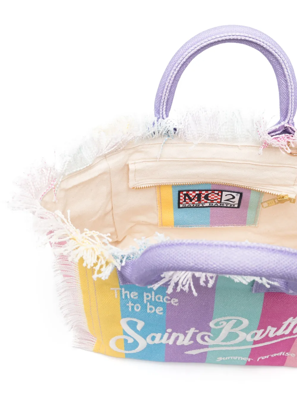 MC2 Saint Barth Colette shopper Roze