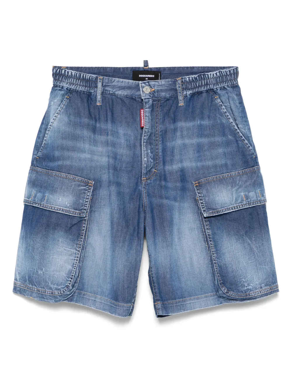 DSQUARED2 denim cargo shorts | Blue | Image 1
