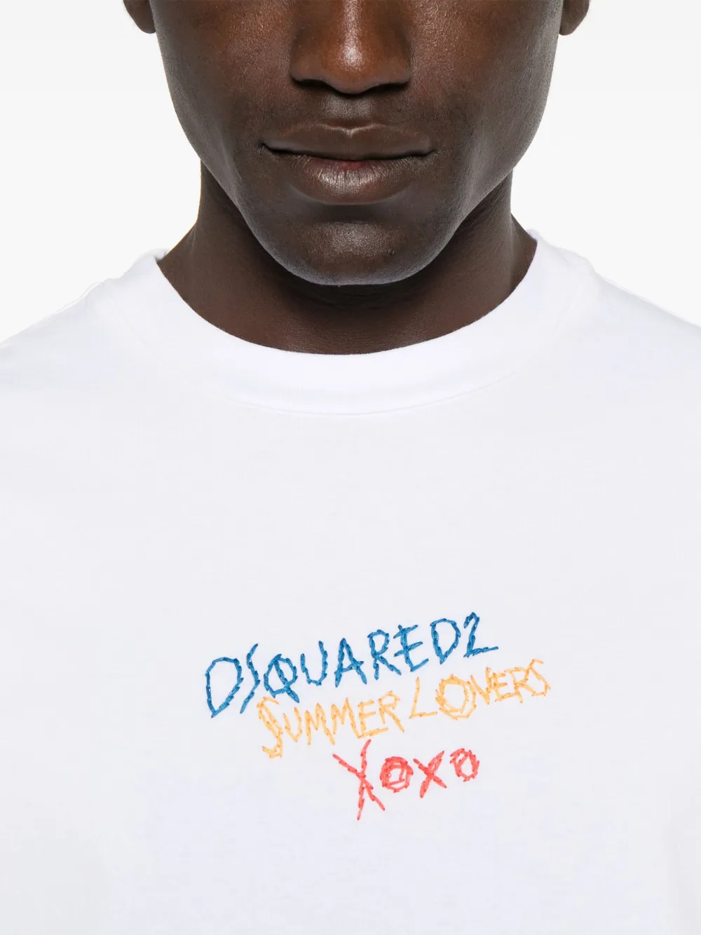 Shop Dsquared2 Cotton T-shirt In White
