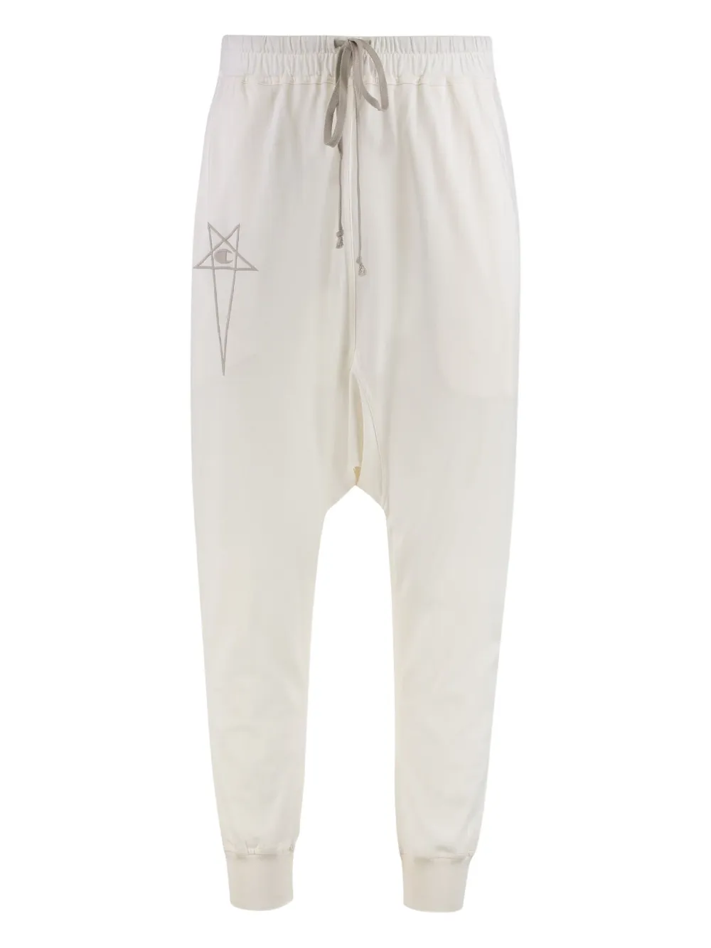 Rick Owens x Champion Edition drawstring trousers Wit