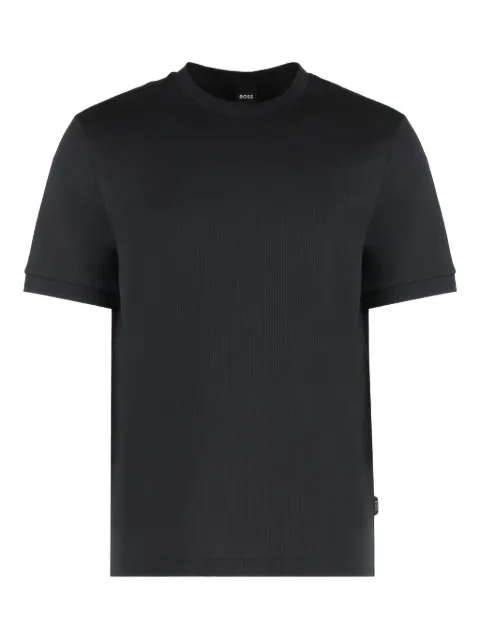 BOSS Geripptes T-Shirt