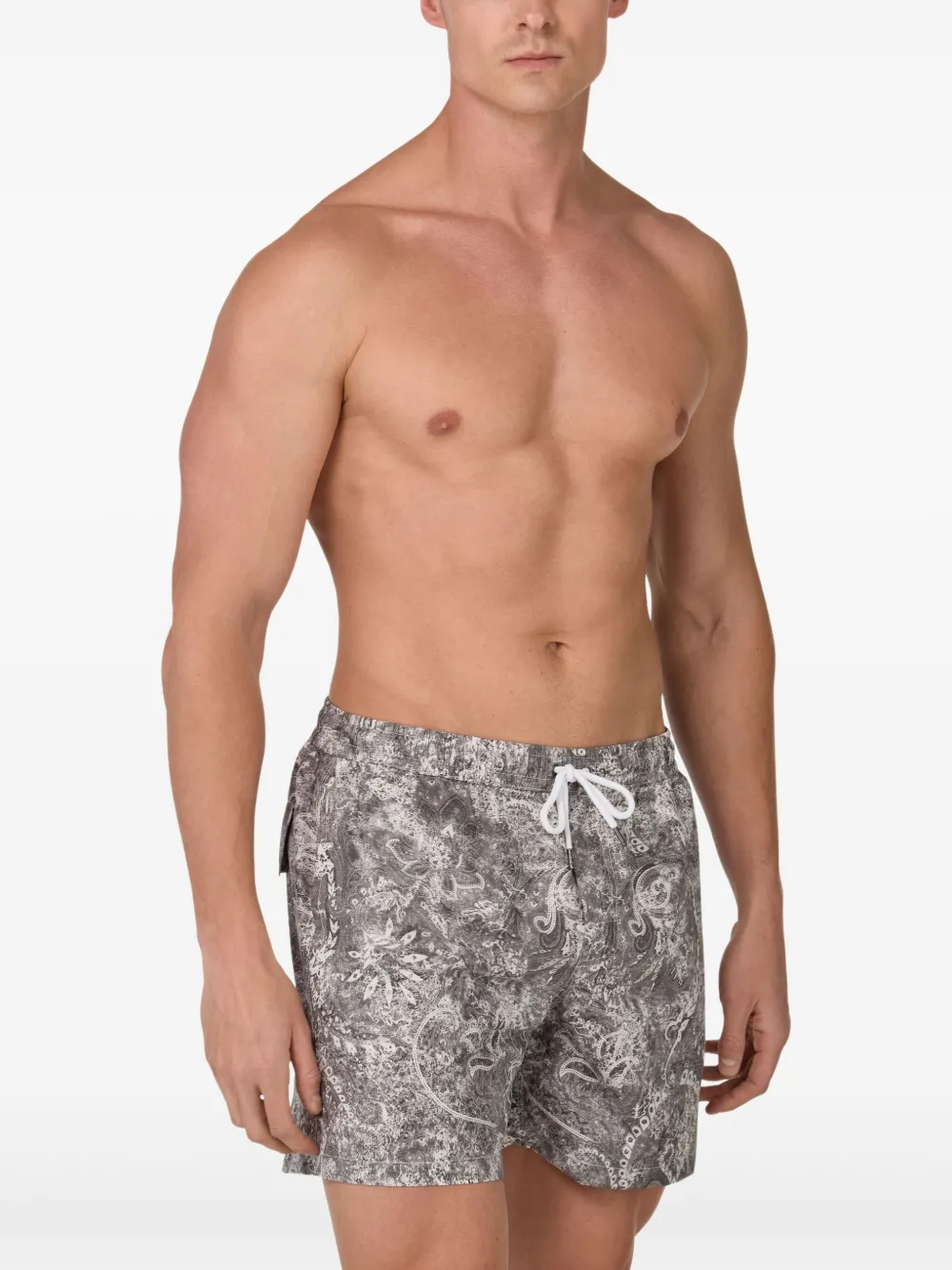 Boggi Milano shorts de playa con estampado de cachemira | Image 2