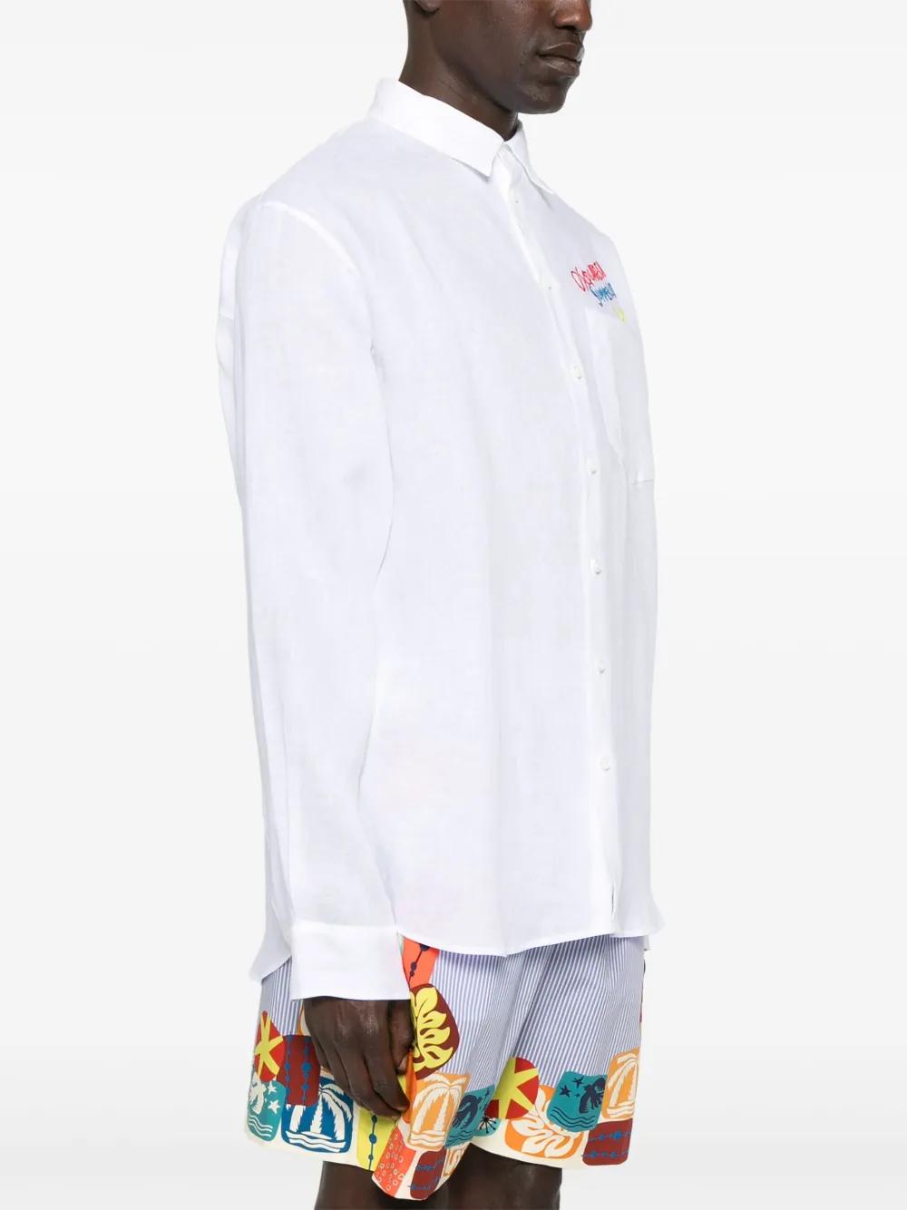 DSQUARED2 Linnen overhemd Wit