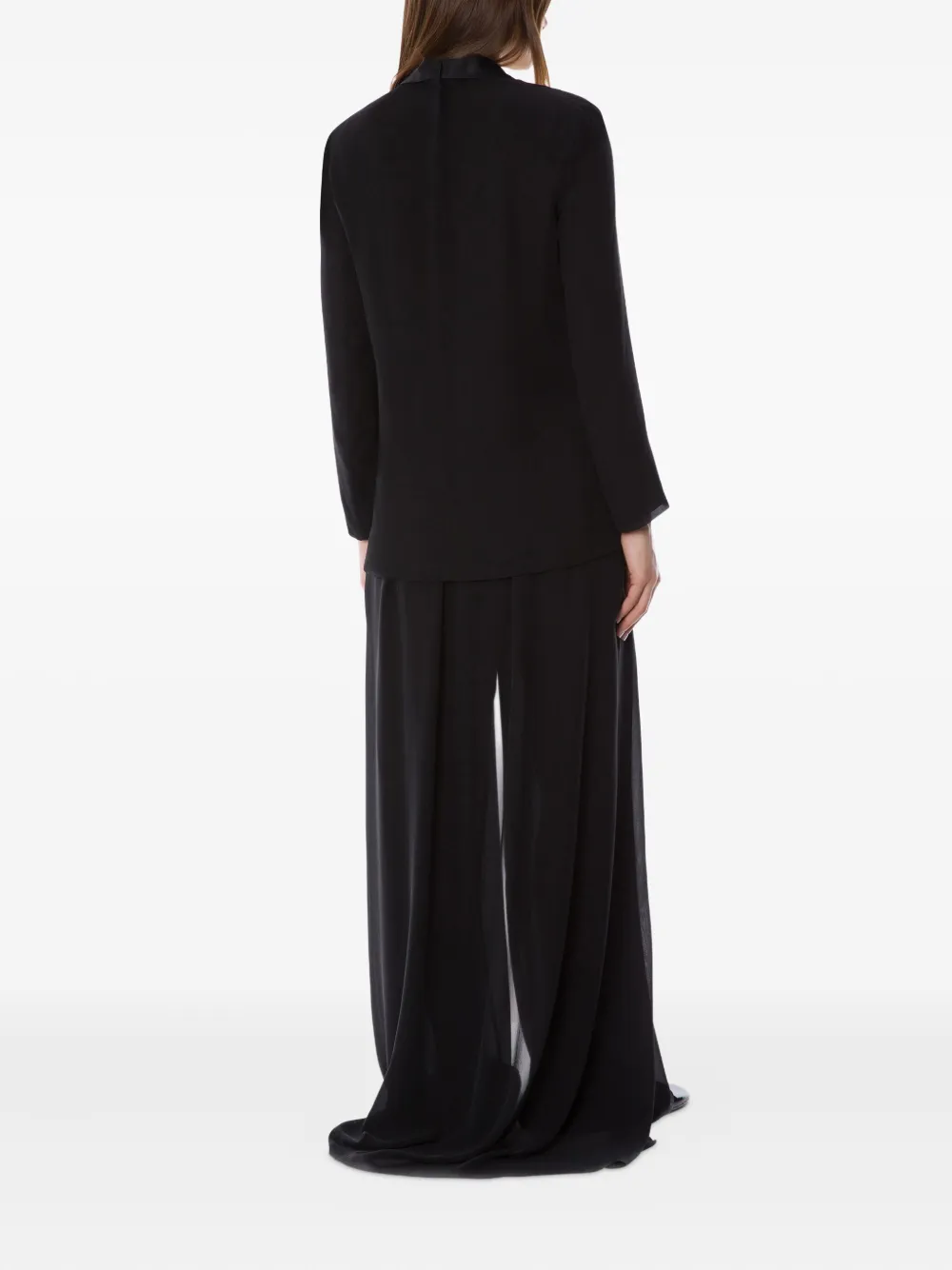Alberta Ferretti Single-breasted Blazer In Black