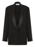 Alberta Ferretti single-breasted blazer - Black