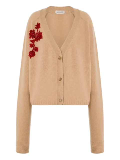 Alberta Ferretti bead-embellished cardigan