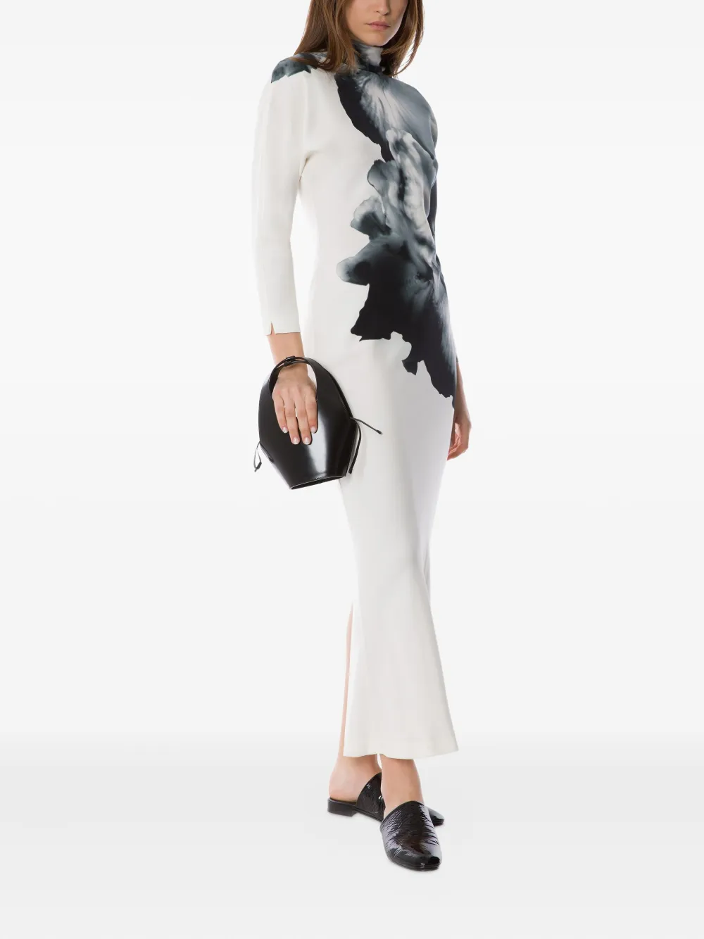 Alberta Ferretti Jurk met print - Wit