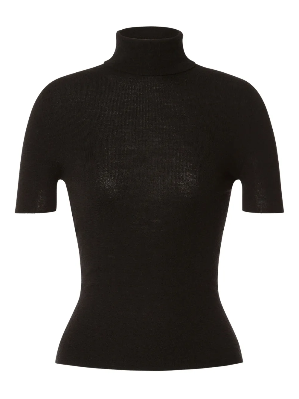 Alberta Ferretti top con cuello vuelto | negro | Image 1