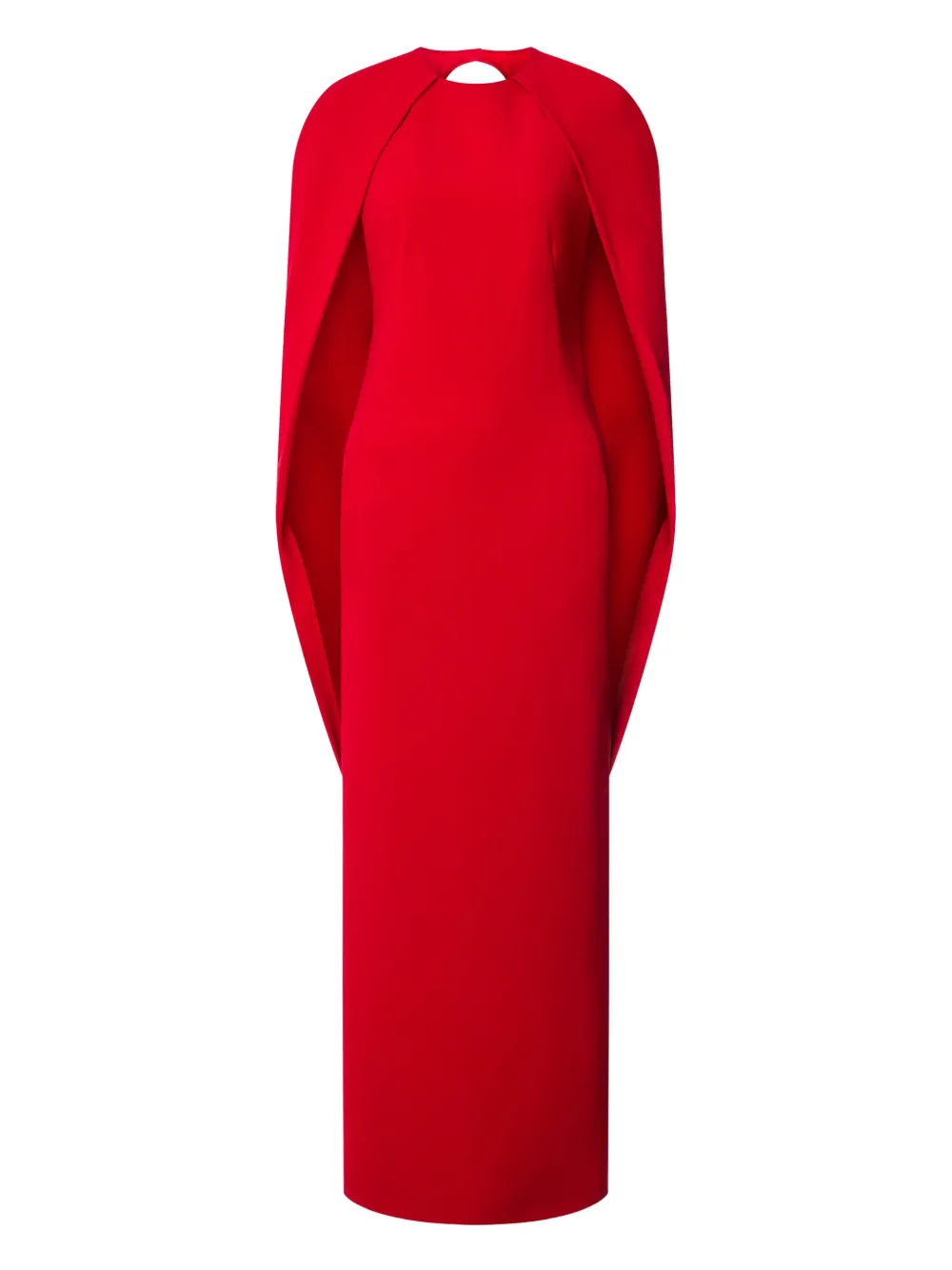 Alberta Ferretti Crêpe jurk Rood