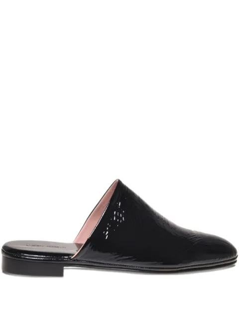 Alberta Ferretti leather mules