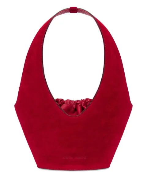 Alberta Ferretti suede shoulder bag