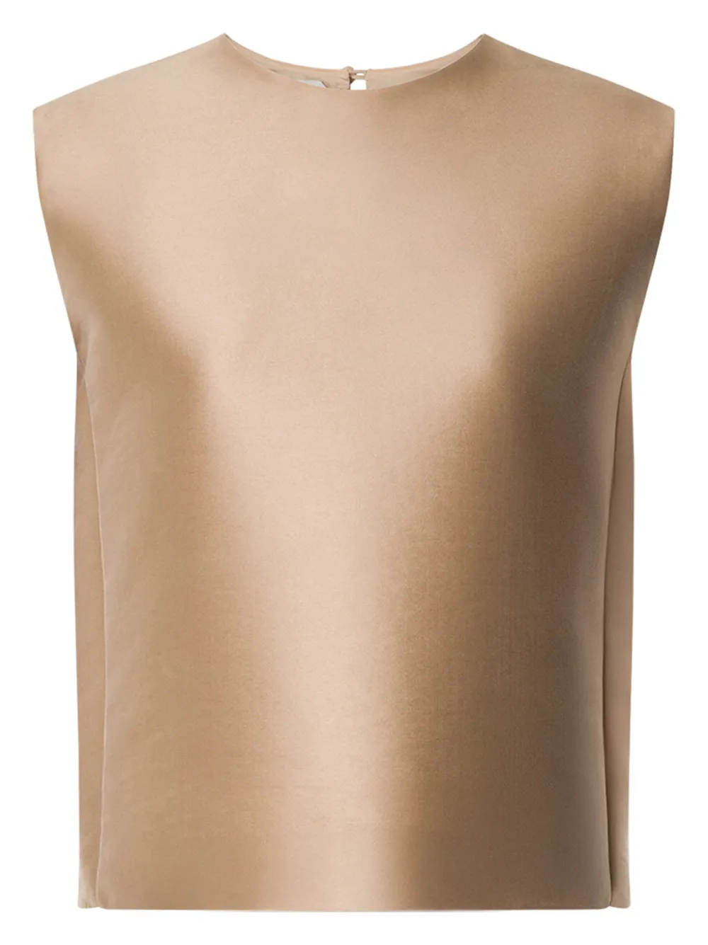 Alberta Ferretti satin top | Neutrals | Image 1