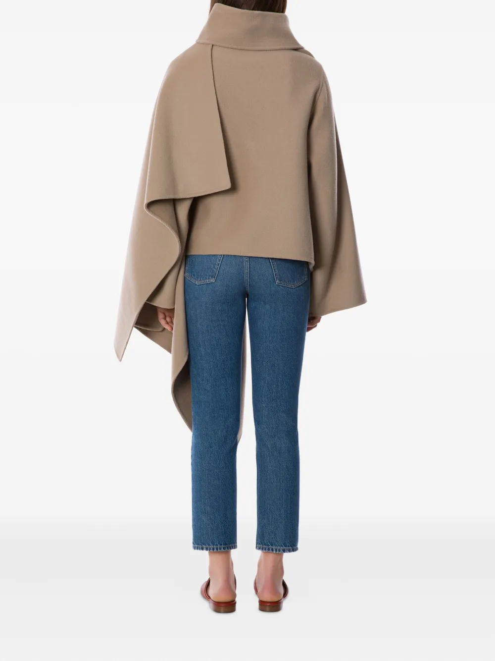 Alberta Ferretti Cropped jeans Blauw