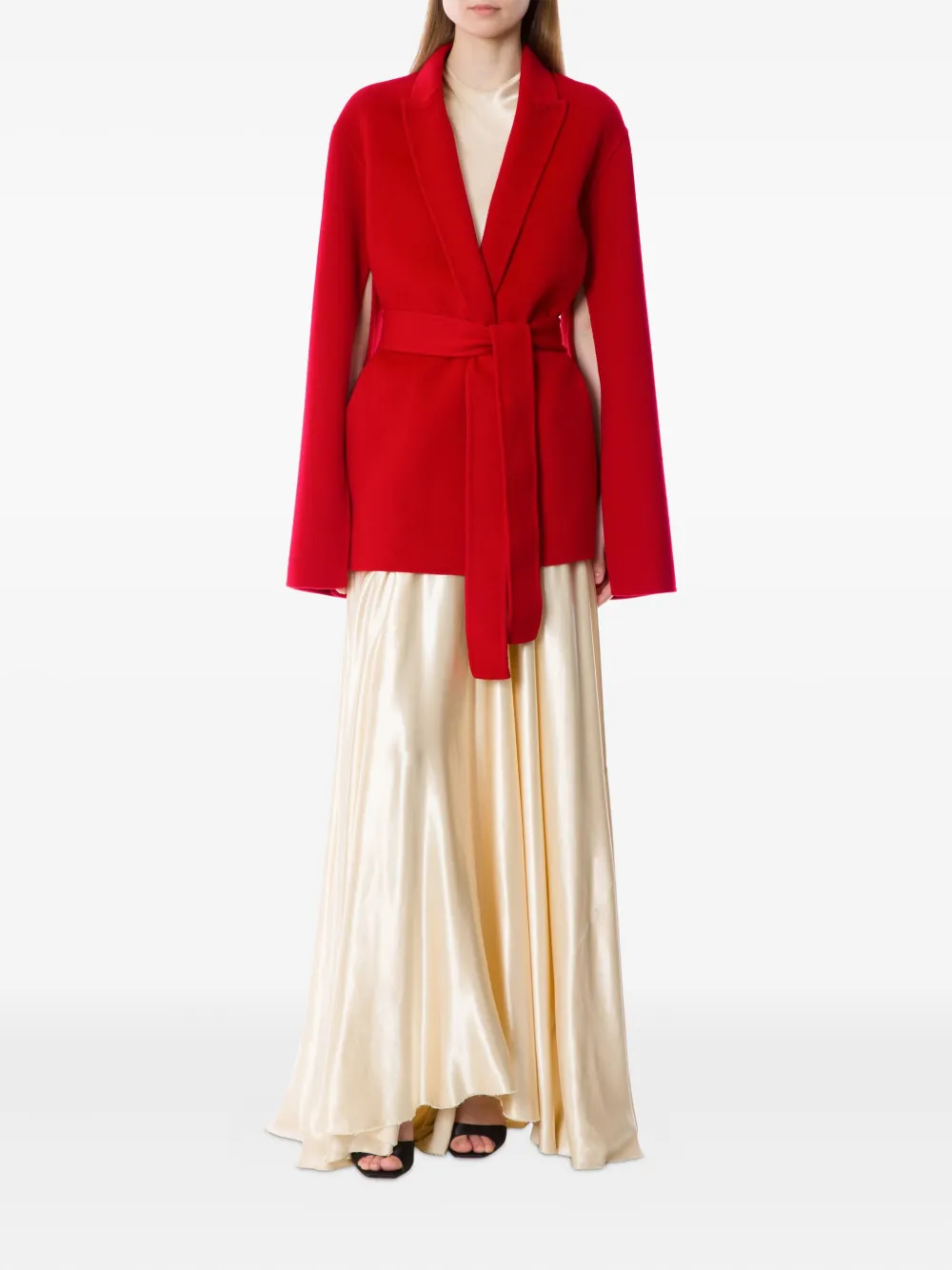 Alberta Ferretti double-breasted belted blazer | Blazers | Image 2