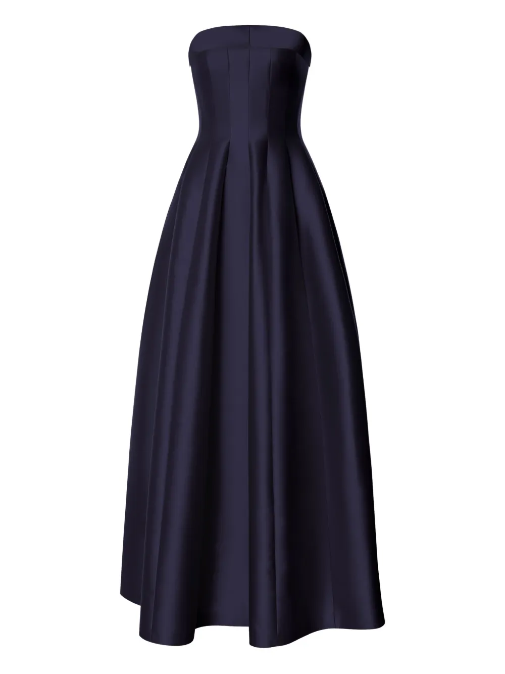 Alberta Ferretti silk-satin dress | Blue | Image 1