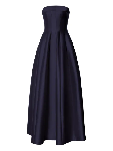 Alberta Ferretti silk-satin dress