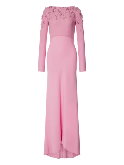 Alberta Ferretti crepe dress