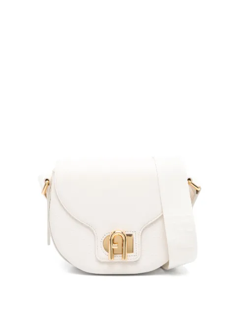Furla logo-plaque shoulder bag
