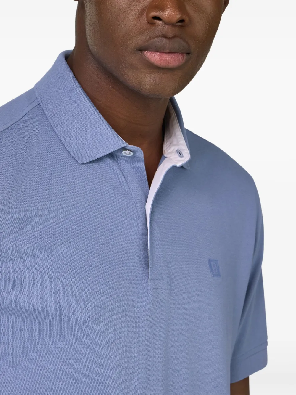 Boggi Milano Piqué poloshirt Blauw