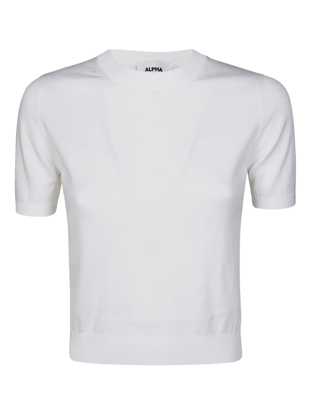 ALPHA STUDIO playera de algodón | blanco | Image 1