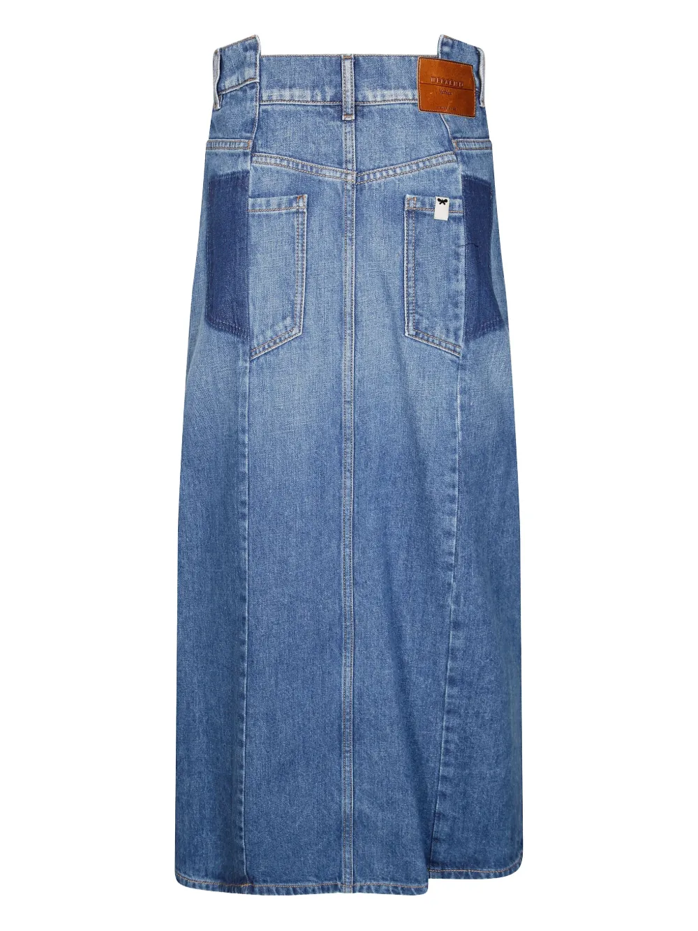 Weekend Max Mara Katoenen midi-rok - Blauw