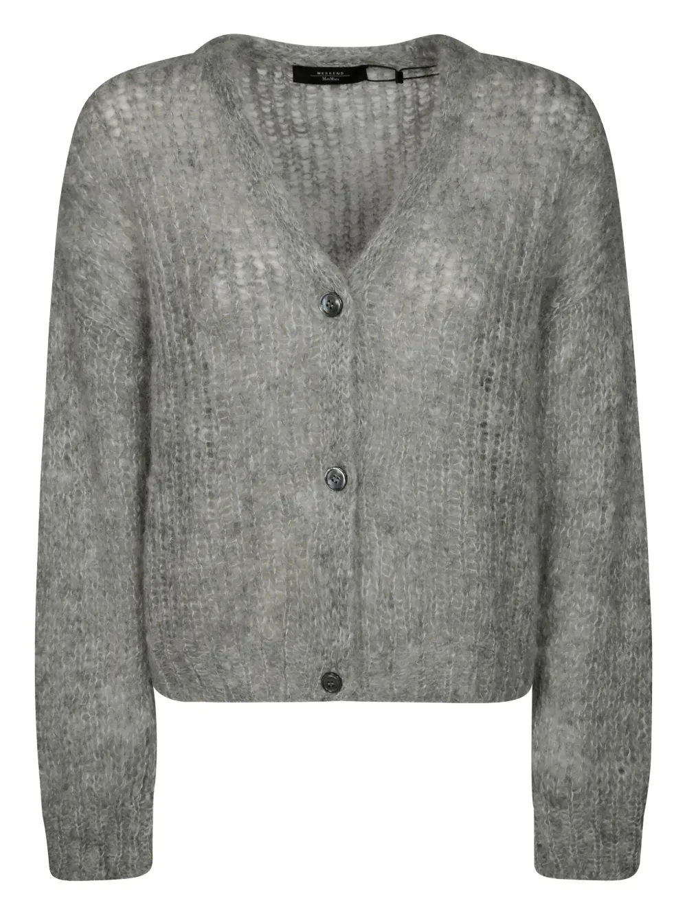 Weekend Max Mara cárdigan con botones | gris | Image 1