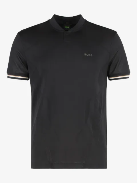 BOSS contrasting-trim T-shirt