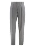 BOSS pinstripe tailored trousers - Grey