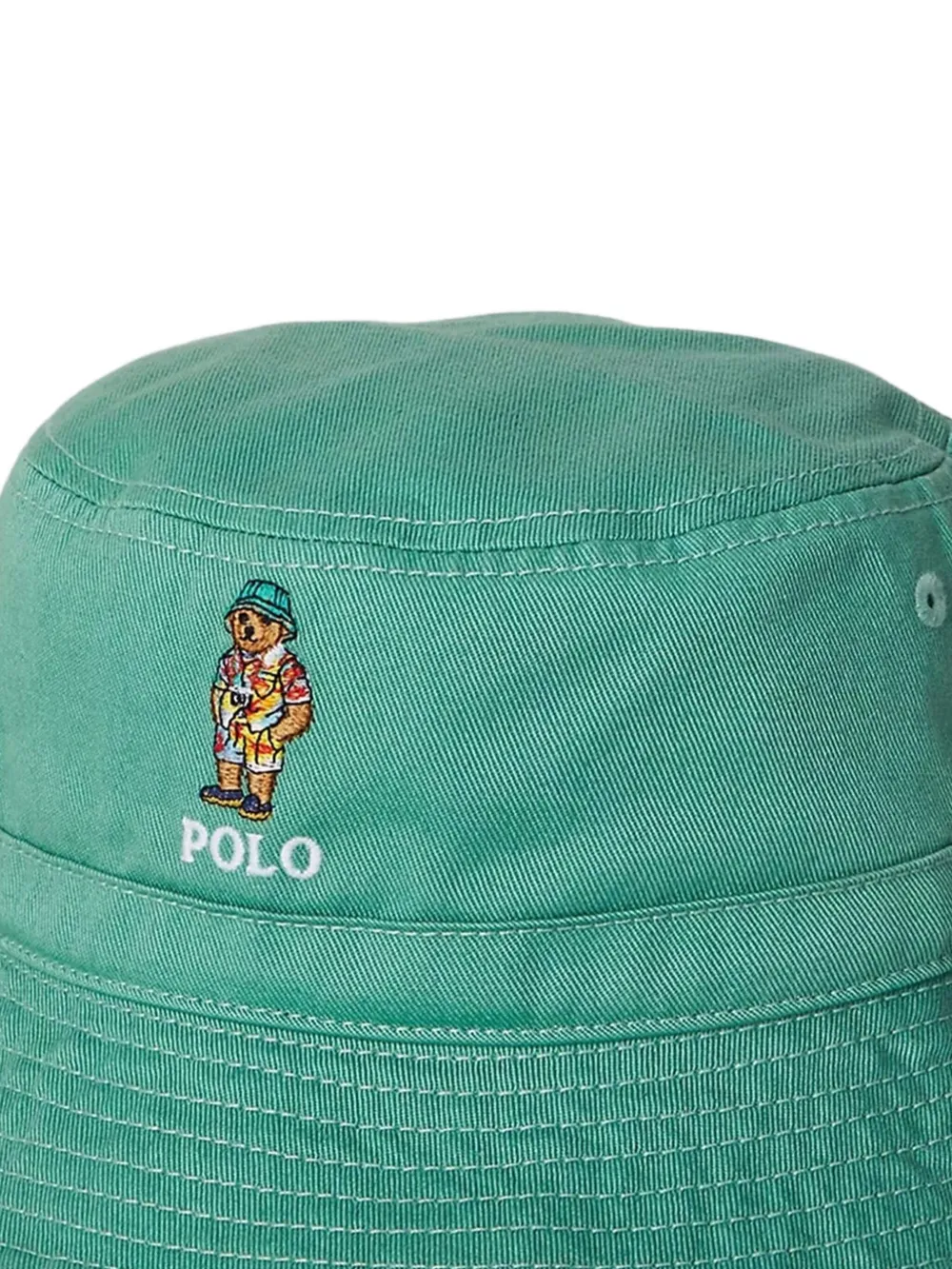 POLO RALPH LAUREN KIDS Vissershoed met geborduurd logo - Groen